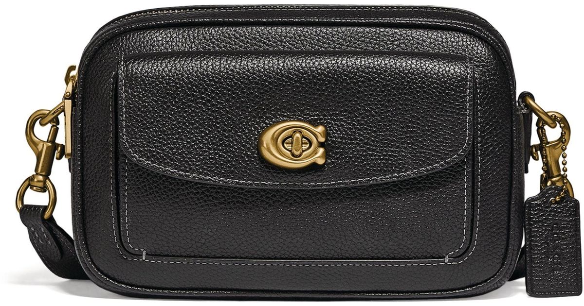 COACH Leather Willow Camera Bag in Black Lyst Canada