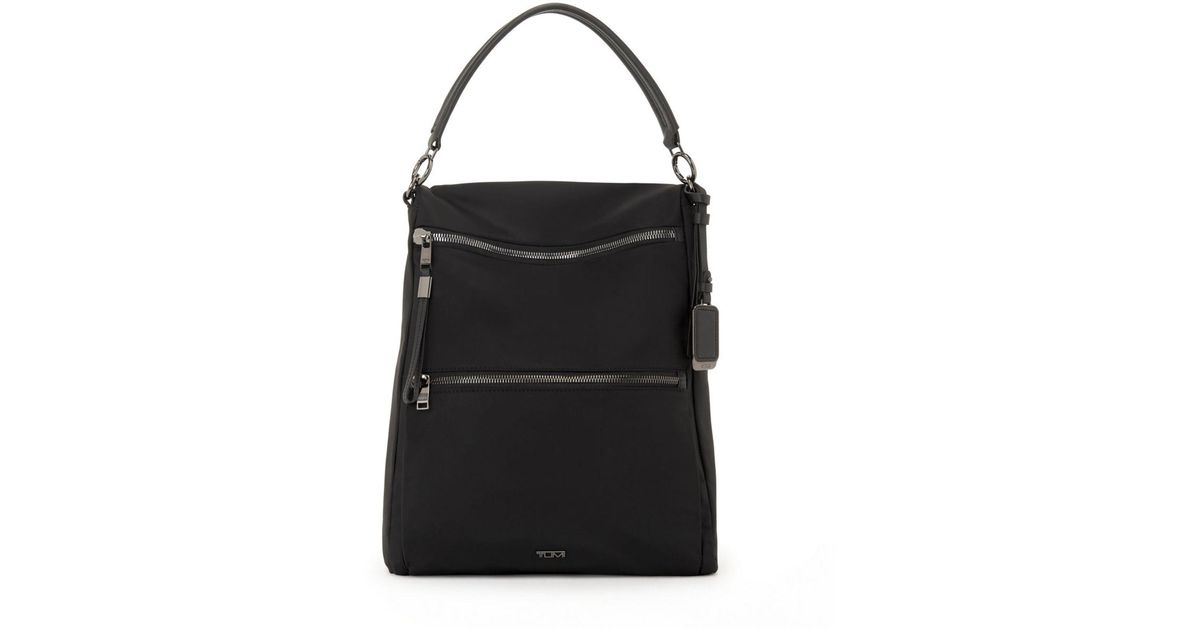 Tumi Nylon Voyageur Leigh Backpack Tote in Black Lyst UK
