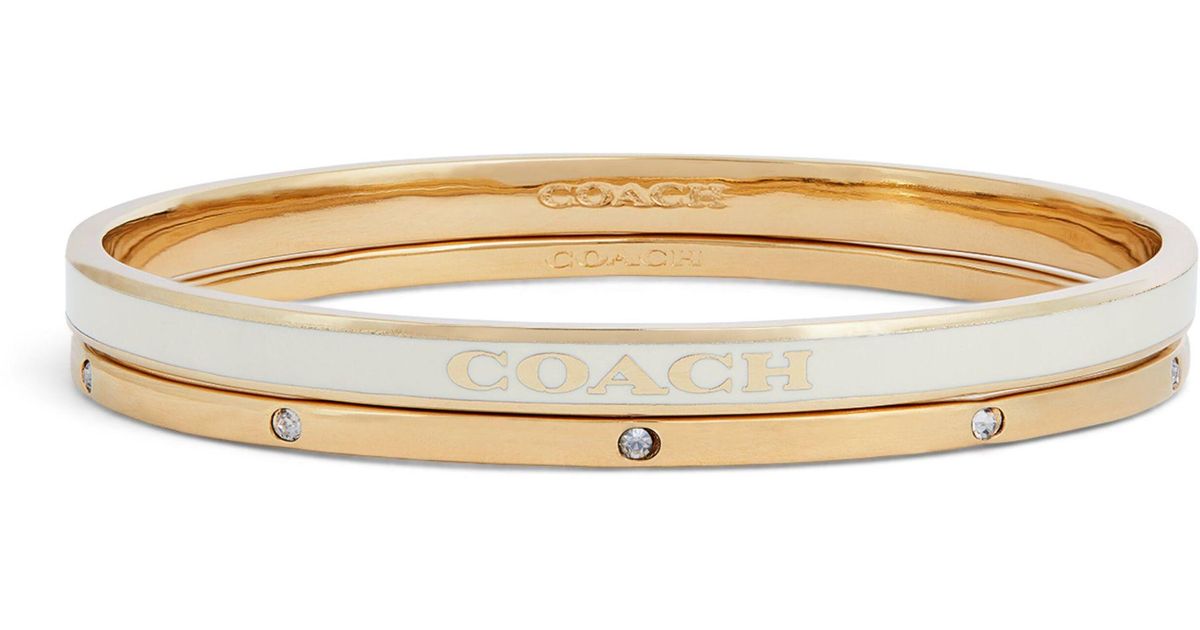 Coach bracelet deals set