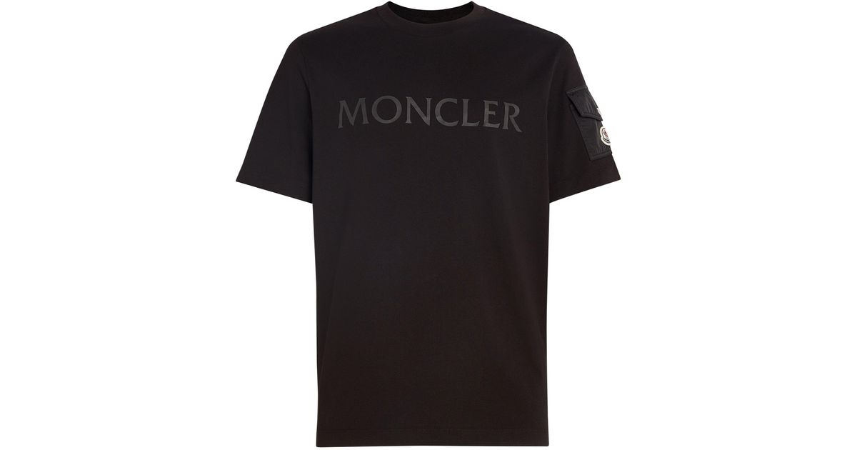 MONCLER 2022 SS T-Shirt with Pocket (H10918C000488390Y778,  H10918C000488390Y999, H10918C000488390Y001)