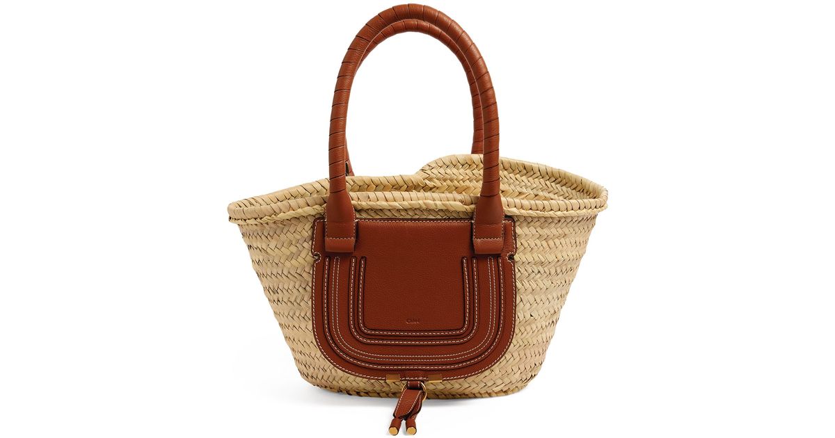 Basket Bag Chloe Bag Sale Uk Chloe Marcy Raffia Straw Basket Bag