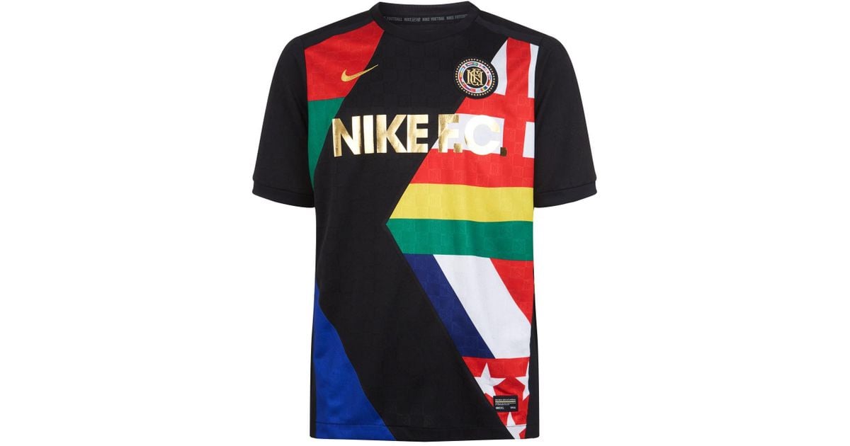 Nike Fc Flag T-shirt in Black for Men | Lyst
