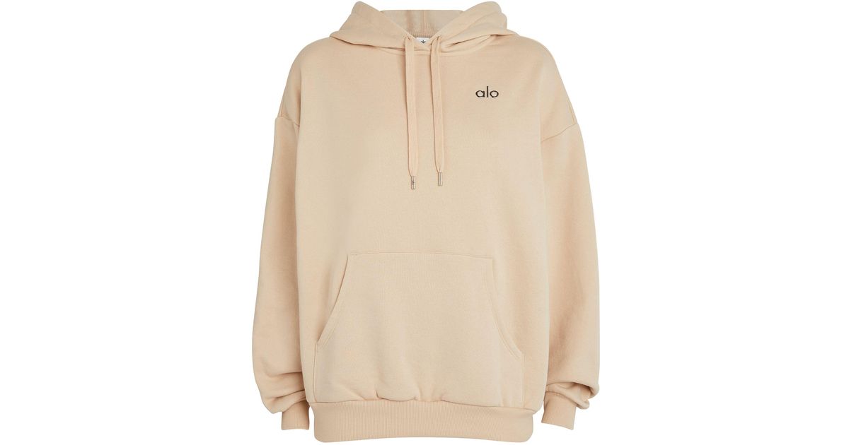 Alo Yoga Accolade Hoodie in Natural