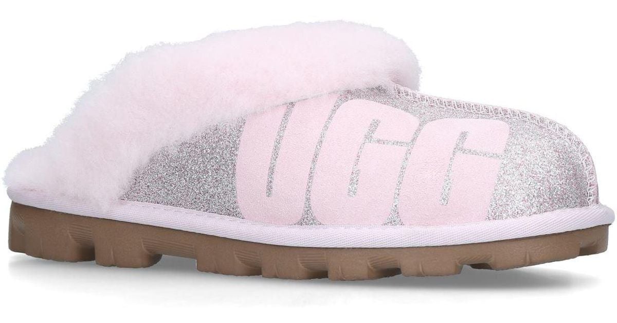 UGG Sparkle Coquette Slippers in Pink | Lyst