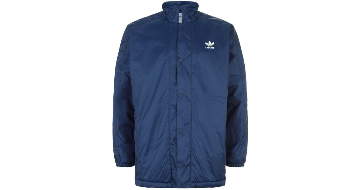 adidas Originals Winter Coach Jacket in Navy (Blue) for Men | Lyst