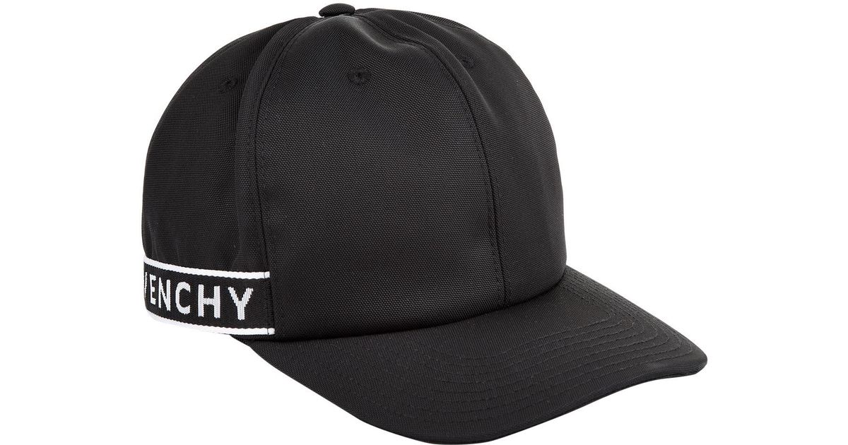 givenchy logo hat