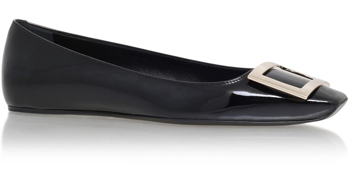 roger vivier trompette flats