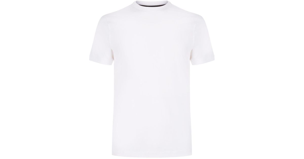 plain white armani t shirt