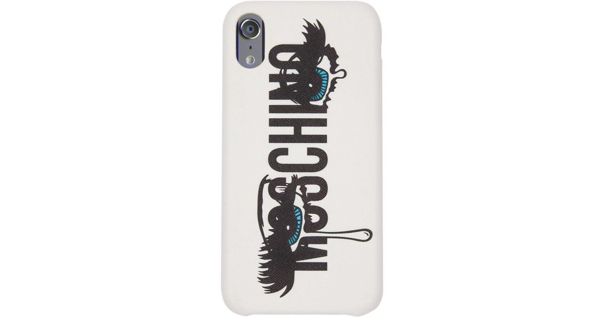 Moschino Pop Art Iphone X Case Lyst Moschino Pop Art Iphone X Case Lyst