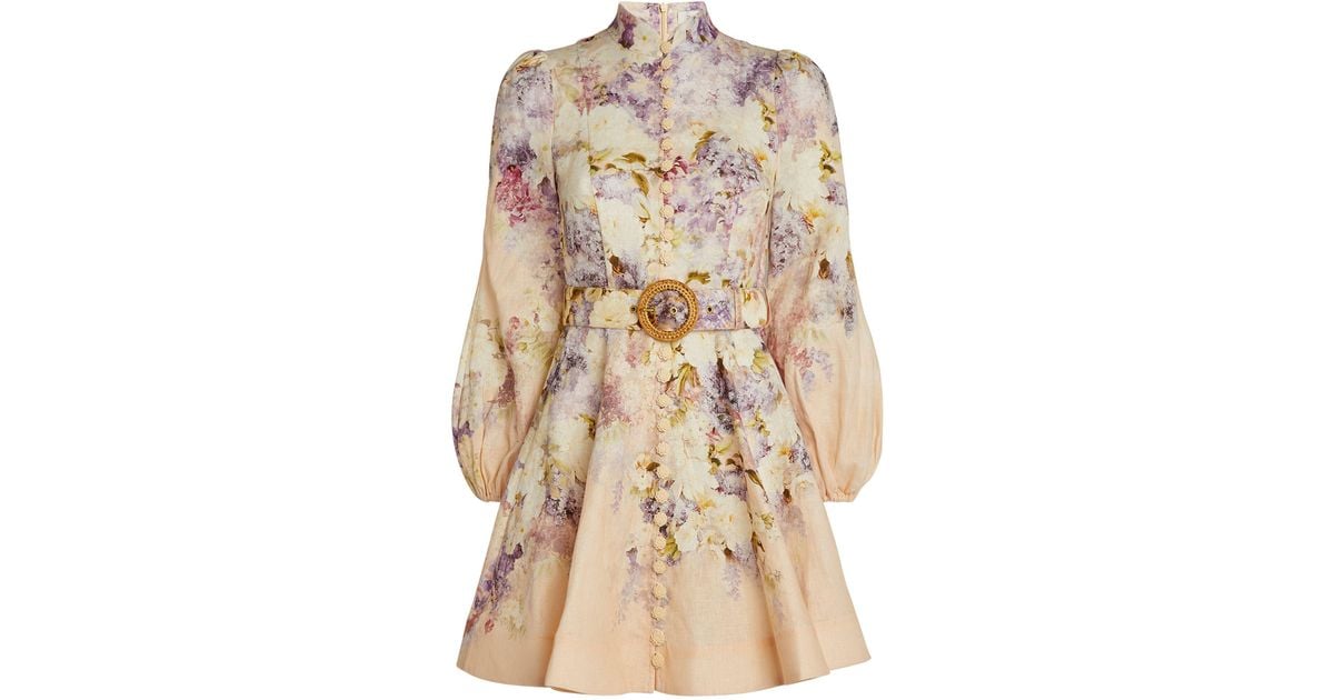 zimmermann lyrical buttoned midi dress Zimmermann Luna Songbird Buttoned Picnic Midi Dress