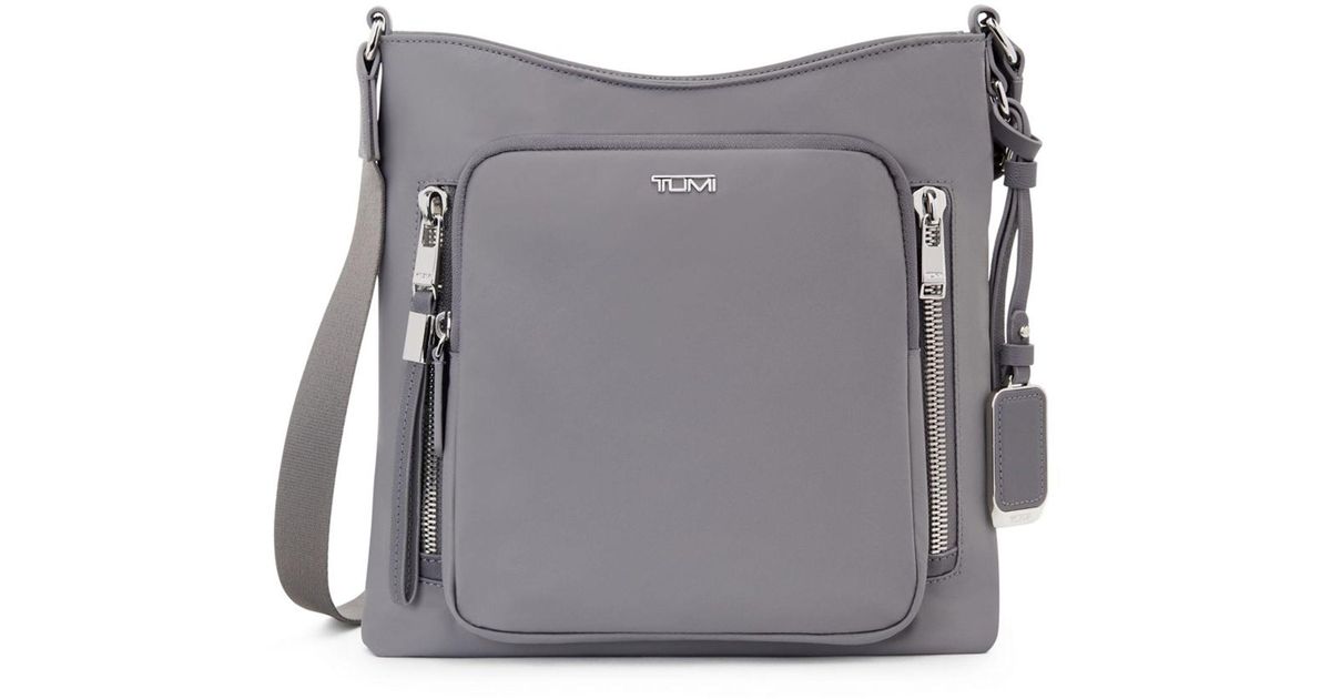 Tumi Nylon Voyageur Tyler Crossbody Bag in Grey Lyst Canada