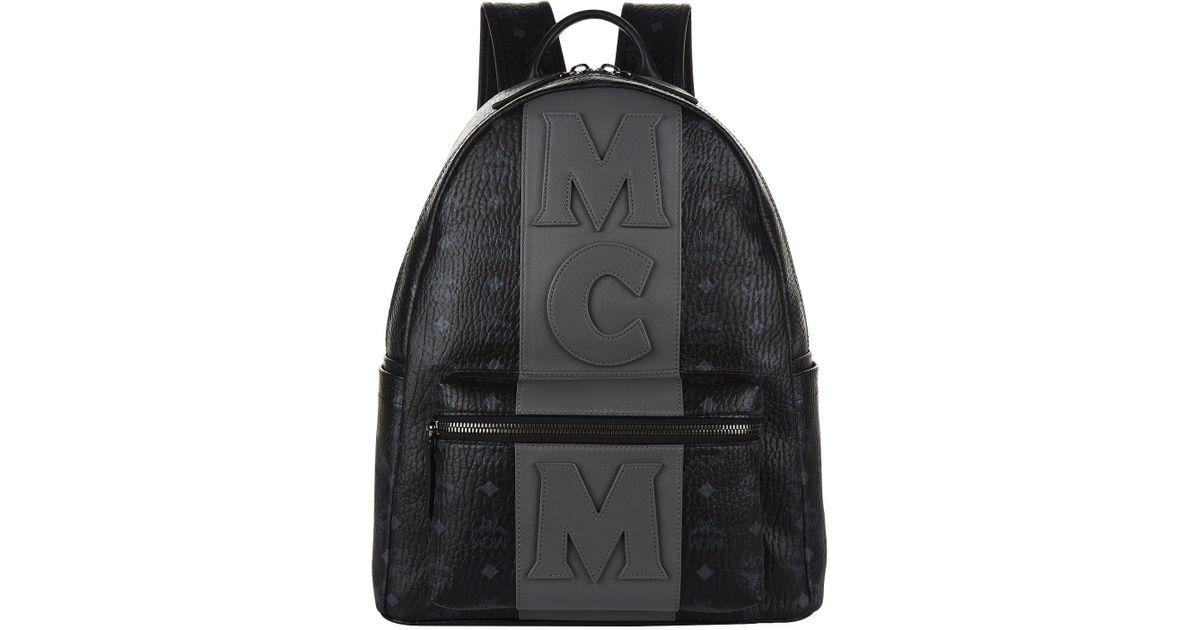 mcm backpack stripe