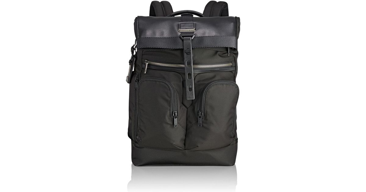 London roll top backpack tumi top