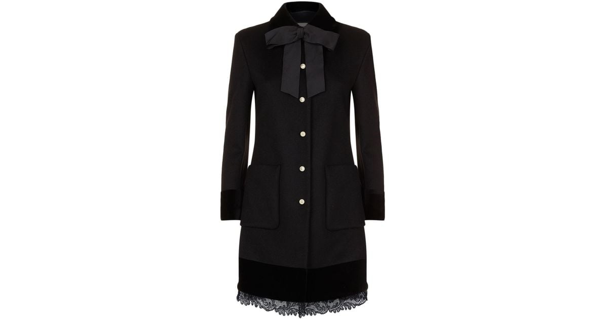 gucci black coat