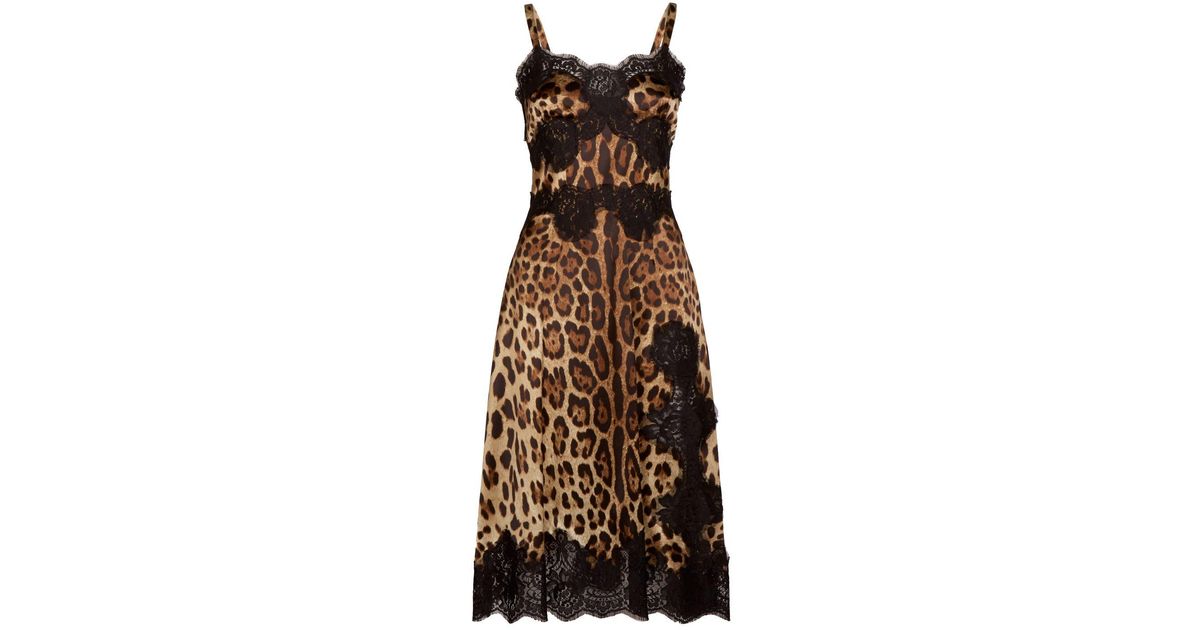 dolce and gabbana slip dress