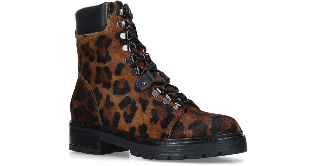 leopard work boots