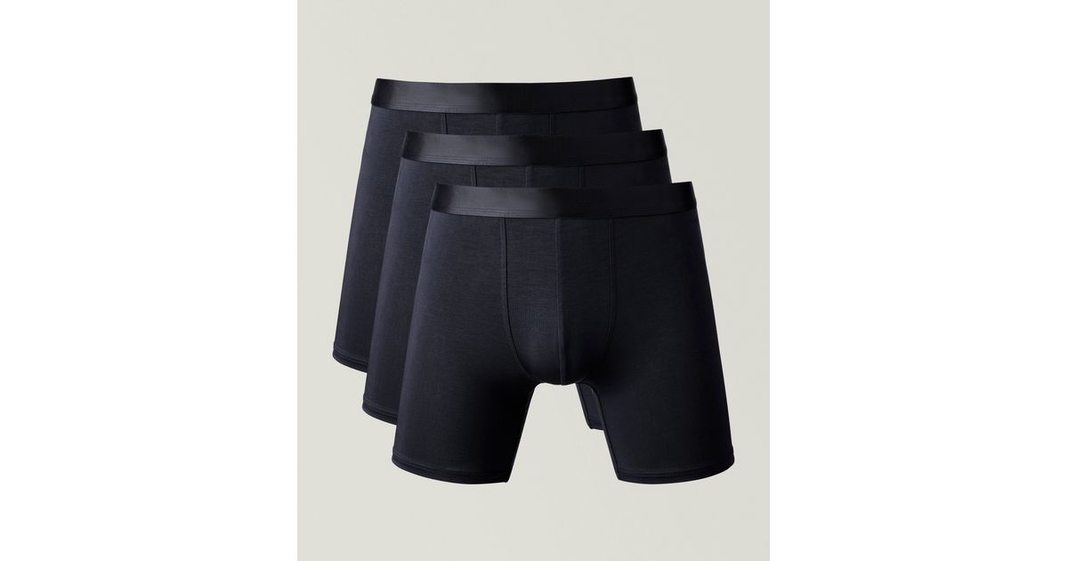 CDLP Three-Pack Long Boxer Brief in Blue for Men | Lyst Canada