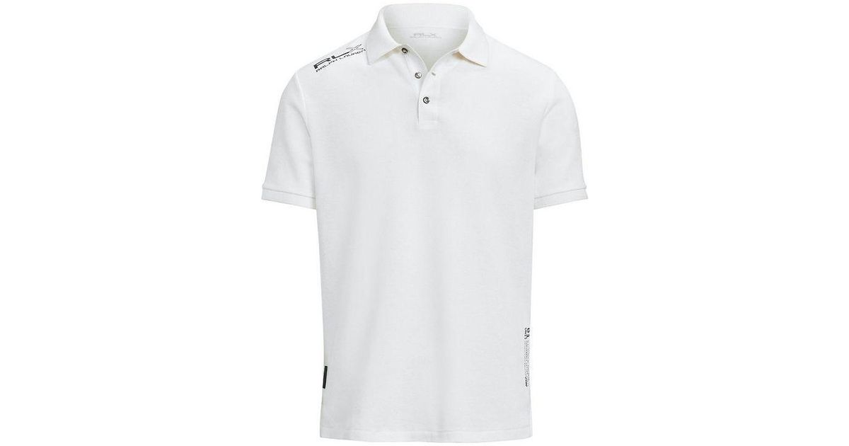 RLX Ralph Lauren Cotton Rlx Clarus Polo in White for Men | Lyst Canada