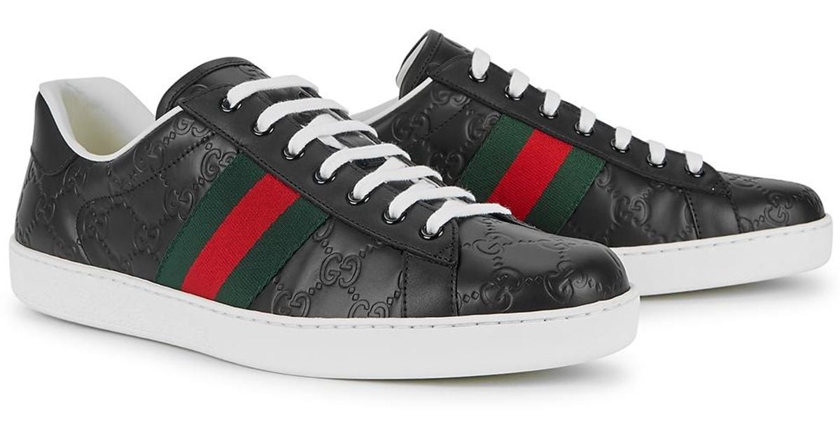 gg embossed ace sneaker