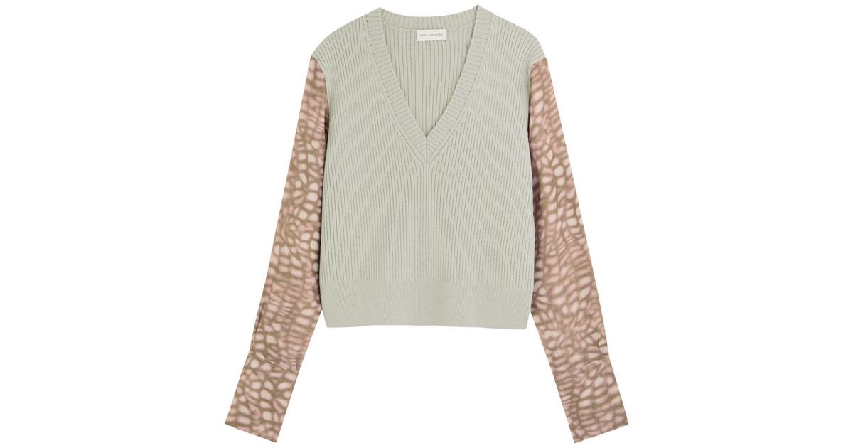 DRIES VAN NOTEN ニットキャミソール M DRIES VAN NOTEN | Knit camisole - ヨーロッパヴィンテージ