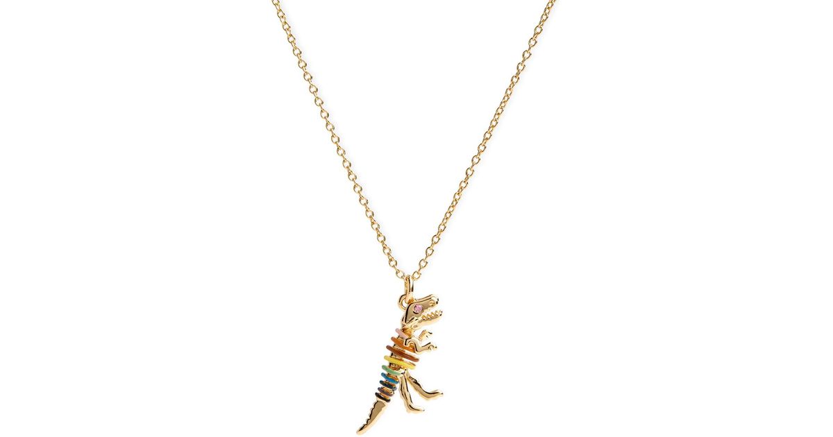 Coach deals necklace t-rex