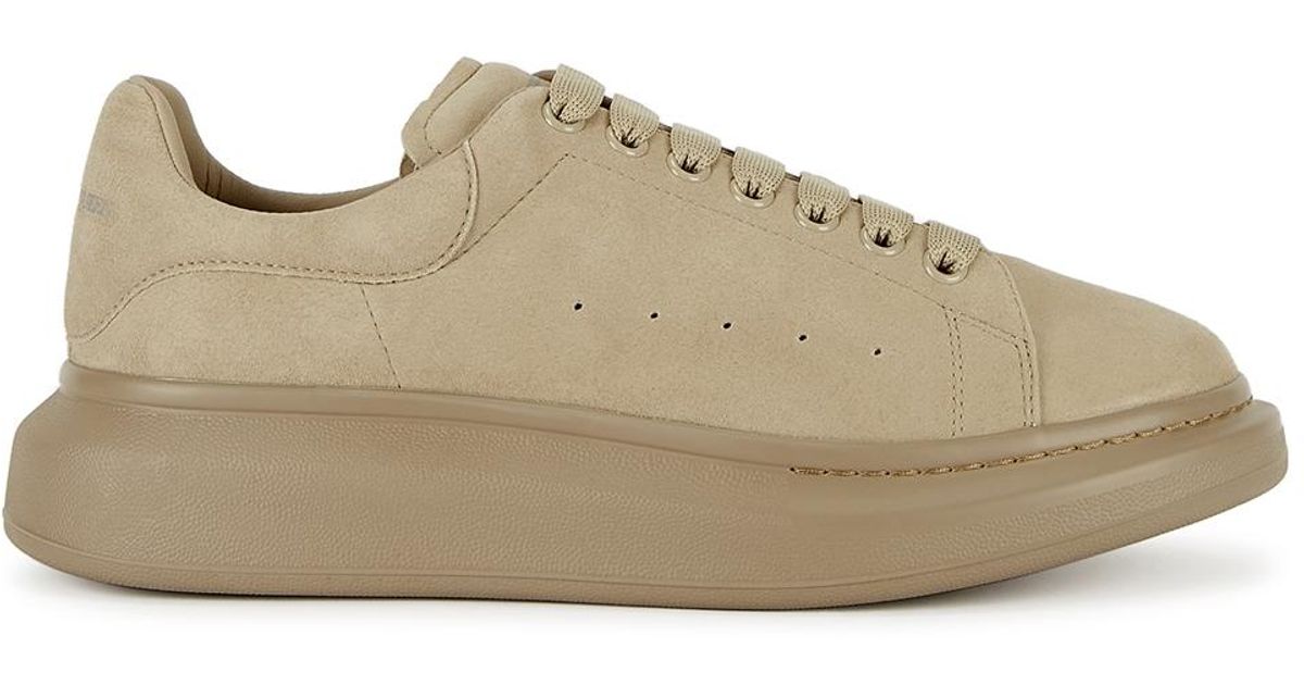 alexander mcqueen beige sneakers