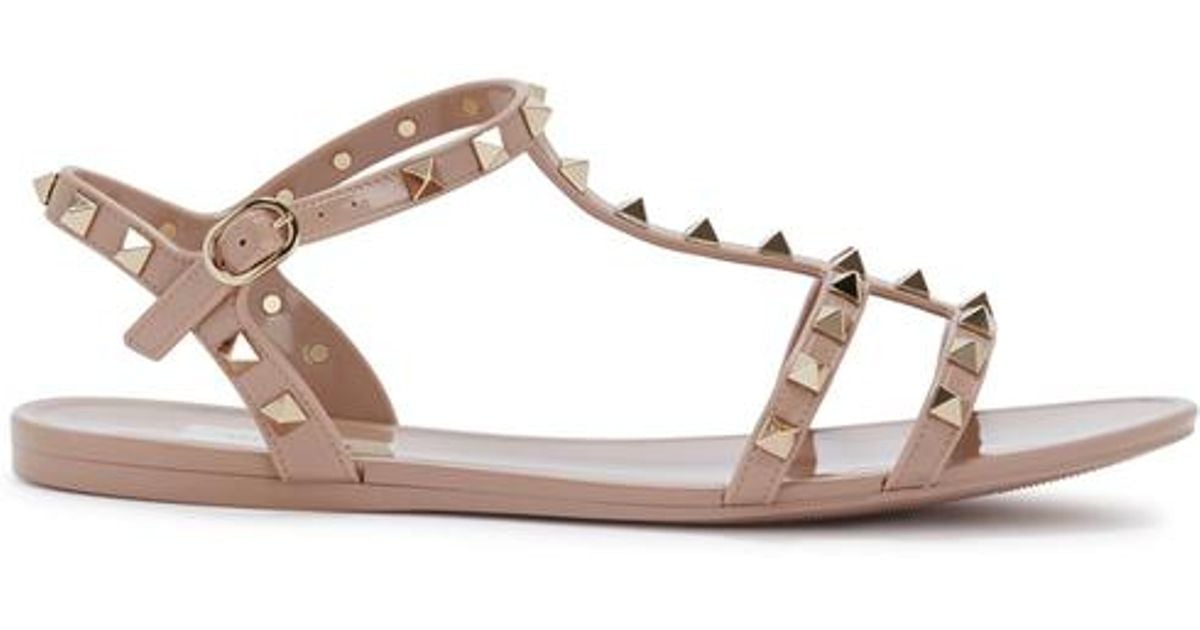 valentino rubber slippers
