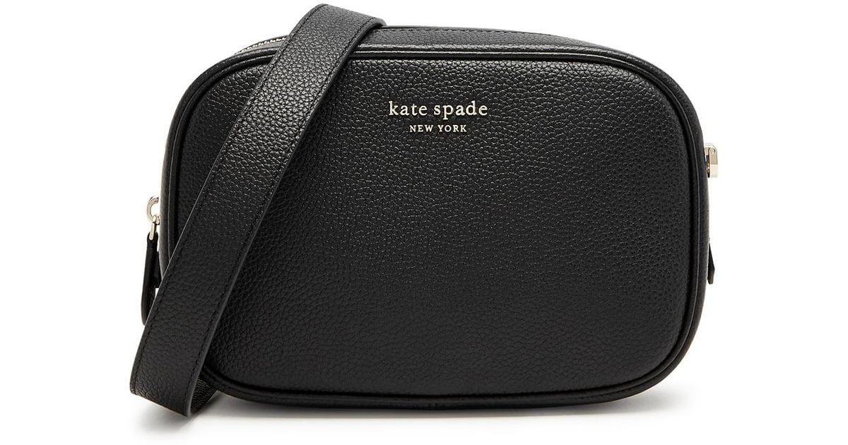 Kate Spade Astrid Leather Crossbody Camera Bag in Black Lyst UK