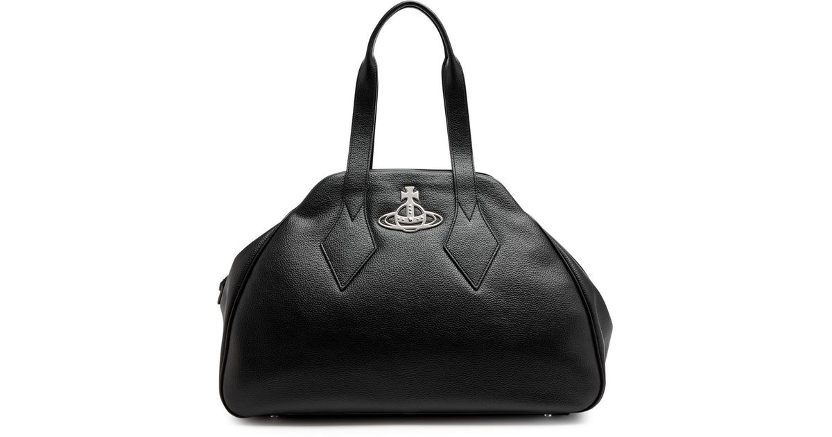 Vivienne Westwood Yasmine Large Faux Leather Shoulder Bag in Vivienne Westwood Yasmine Large Faux Leather Shoulder Bag in