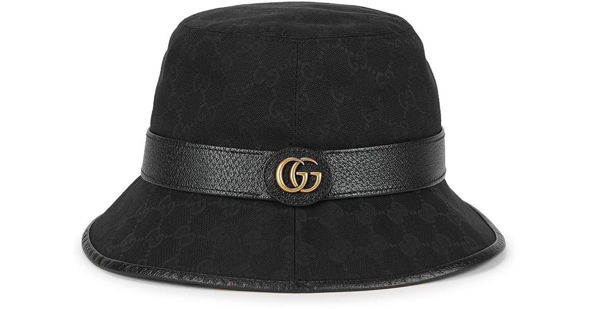 Gucci Mar Bucket Hat in Black for Men Save 36 Lyst