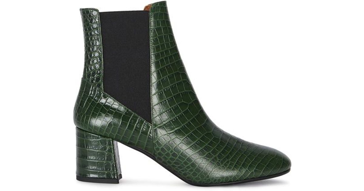green croc boots
