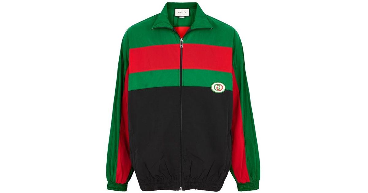 Gucci Synthetic Panelled Shell Jacket 