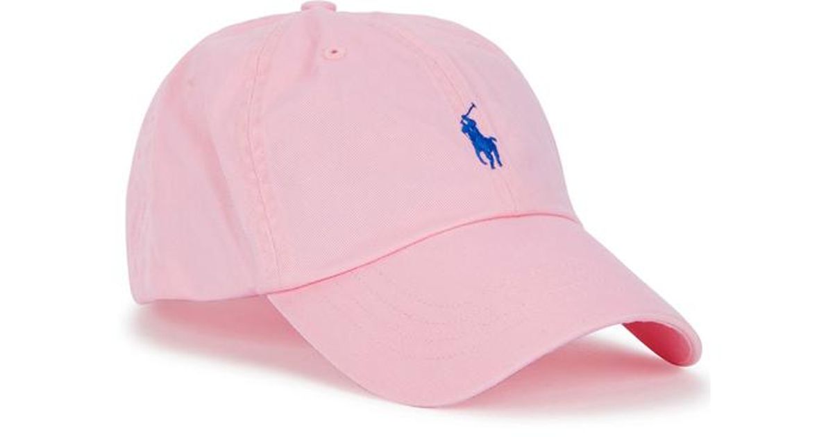 light pink ralph lauren cap