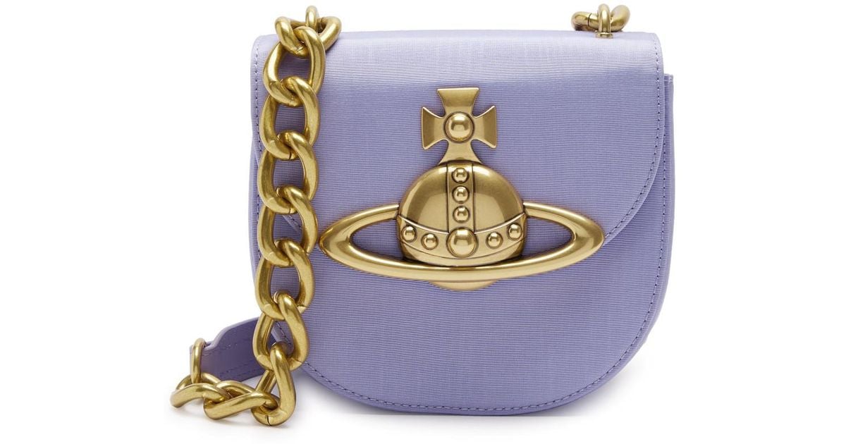 24AW new/Vivienne Westwood モアレトートバッグ Bag Purple 5285a5fd-81ba-3a4f-9f8f-