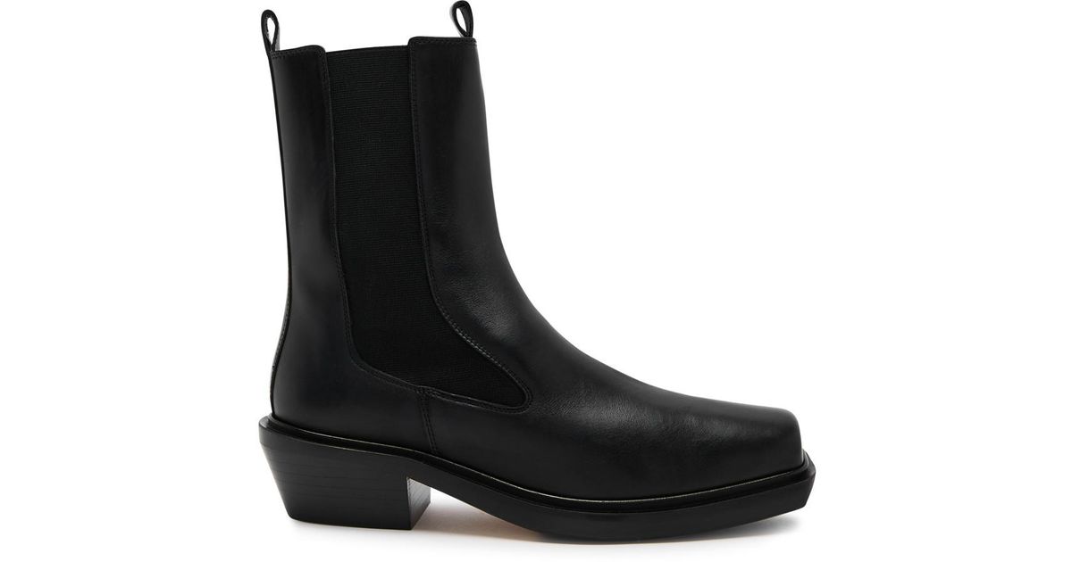 【関税込み】Aeyde ブラック Antonia チェルシーブーツ Aeyde Antonia Leather Chelsea Boots Black Aeyde