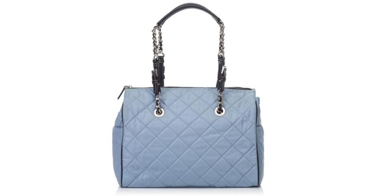 prada light blue bag