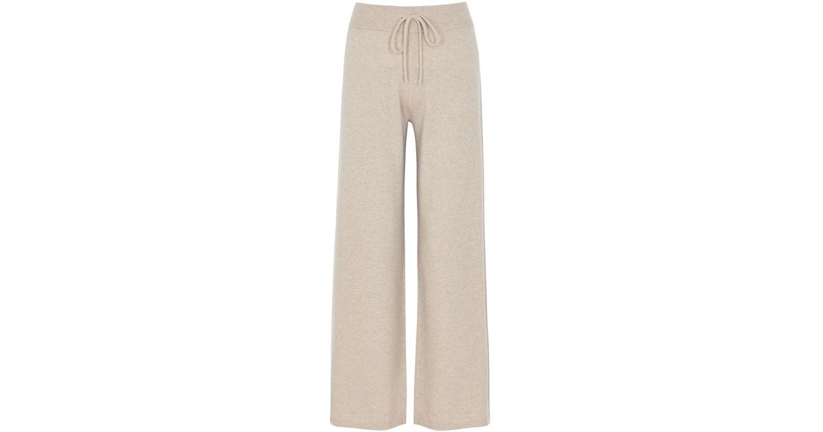 Lisa Yang Sofi Stone Wide-leg Cashmere Trousers in Beige (Natural ...