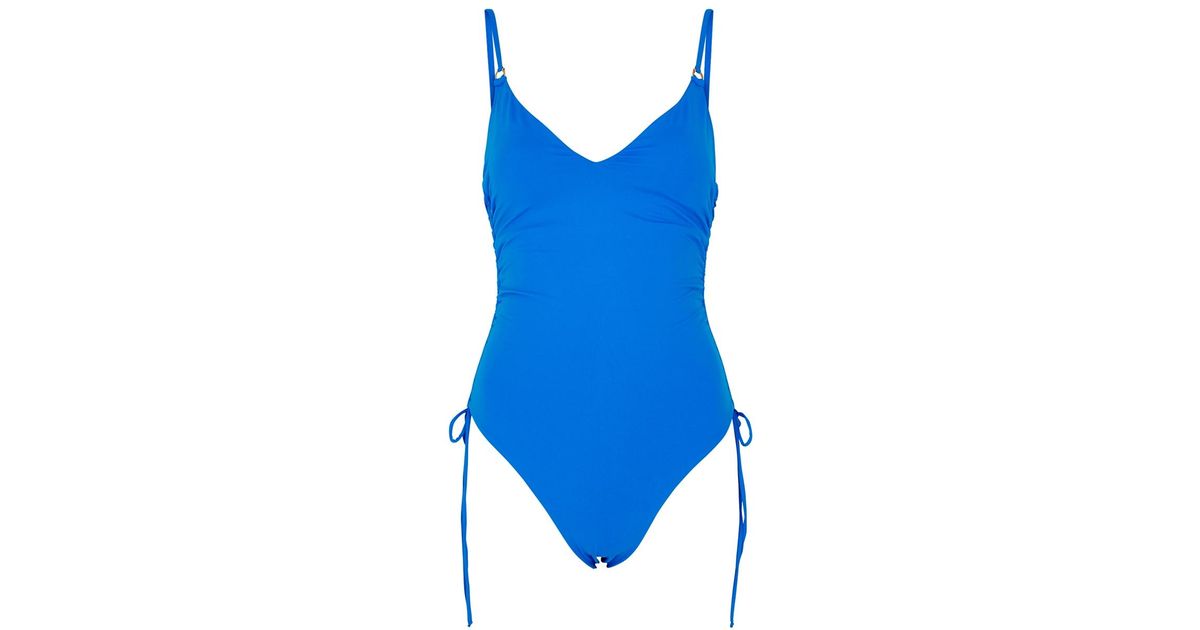 Melissa Odabash Havana Swimsuit in Blue | Lyst