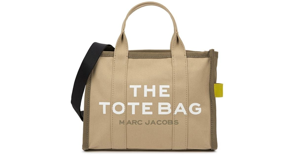 Marc Jacobs Black Traveler Cotton Tote Shoulder Bag Small