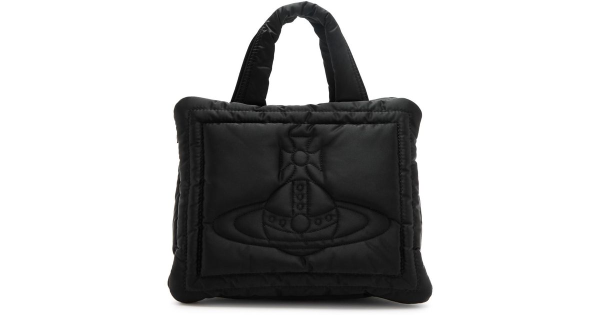 バッグ vivienne westwood PADDED NYLON MARGARET Vivienne Westwood Black Small Margaret Bag Vivienne Westwood