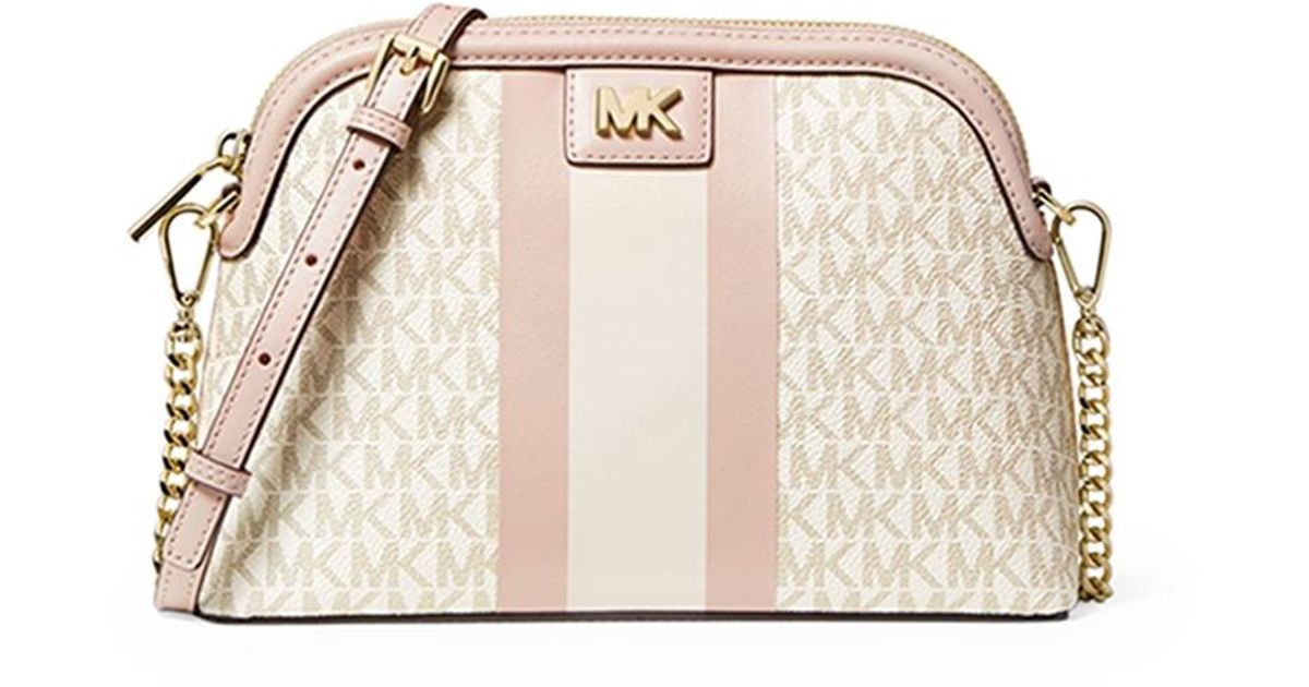 MICHAEL Michael Kors Mott Crossbody Bag Vanilla/softpink in White Lyst