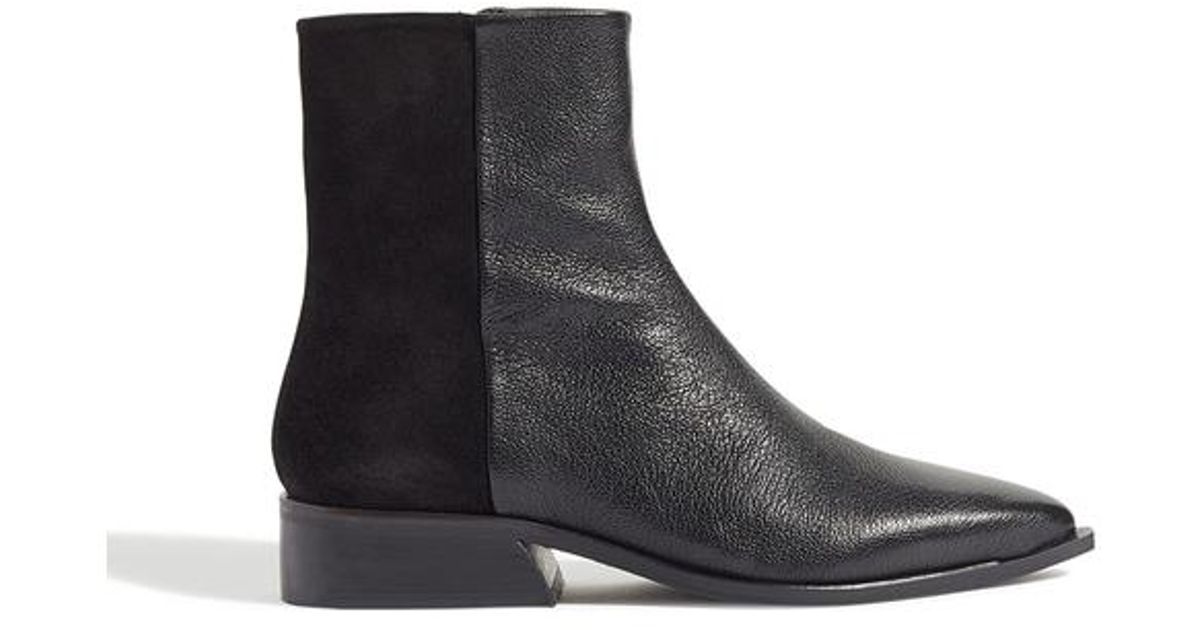 haru flat cowboy boot