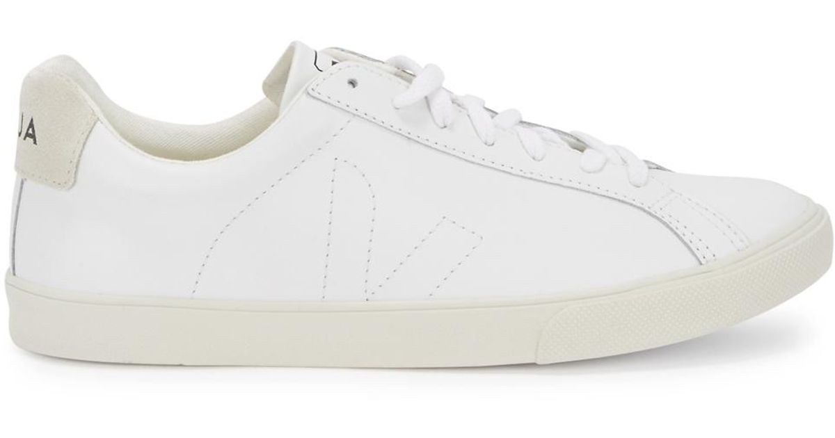 Vejas Esplar White Leather Sneakers - Lyst