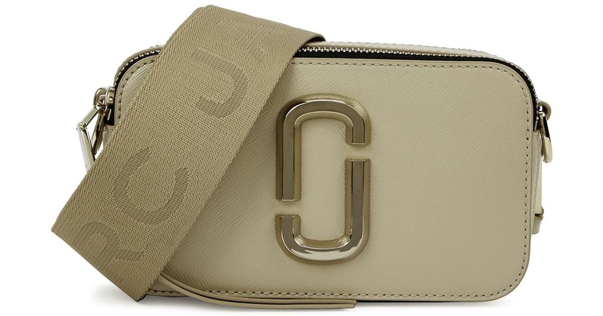 Marc Jacobs The Snapshot Dtm Olive Leather Crossbody Bag in Green Lyst