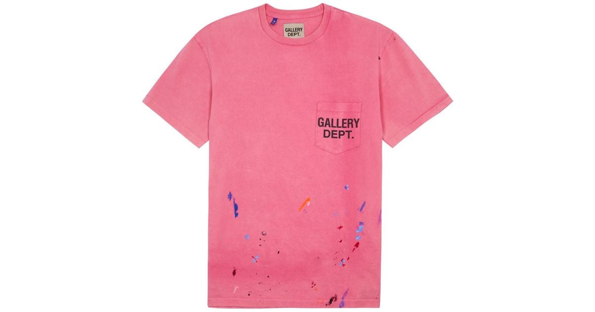 【個性的なプリント】Gallery Dept. デッドバッテリーTシャツ GALLERY DEPT. Skeleton Beach Tシャツ | グレー | FARFETCH JP