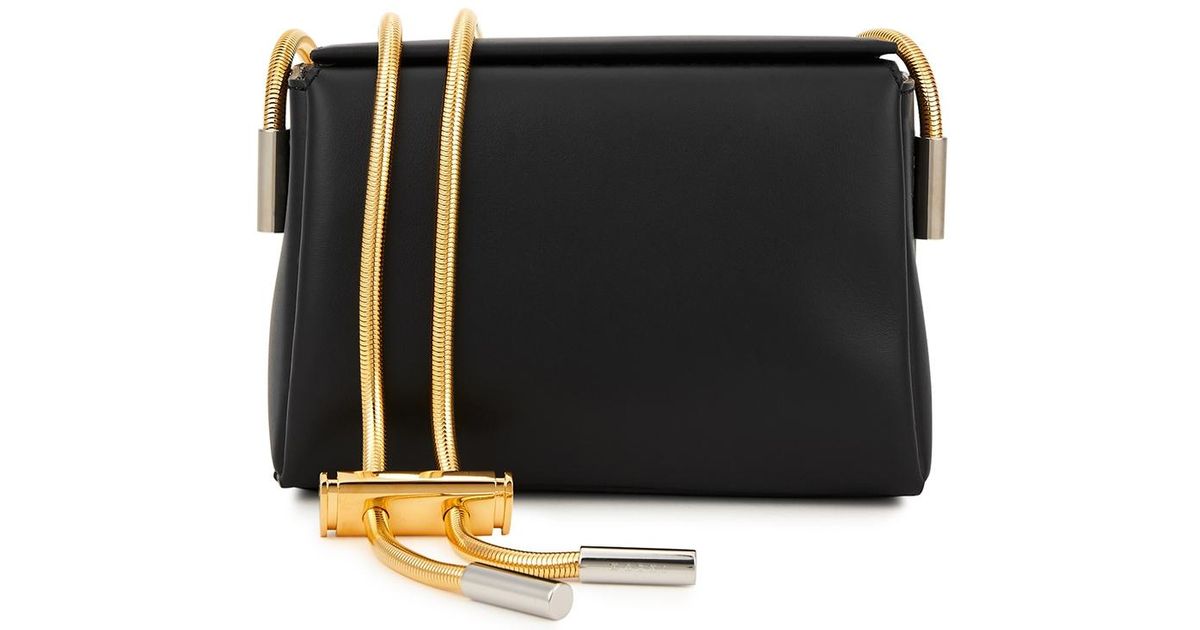 MARNI｜CROSSBAGS (TOGGLE MINI BAG (SBMP0140L0 P5806 00N9 MARNI｜CROSSBAGS (TOGGLE MINI BAG (SBMP0140L0 P5806 00N9