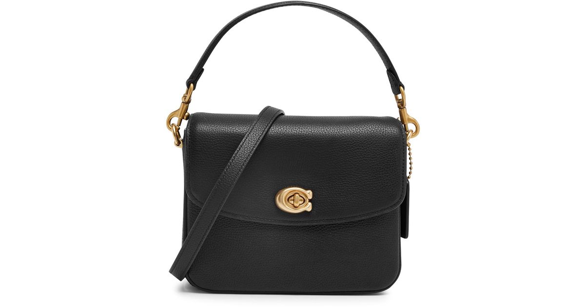COACH Cassie 19 Leather Crossbody Bag in Black Lyst