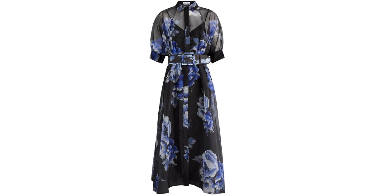 関税無【REBECCA VALLANCE】ホルターミディドレス Florentine Rebecca Vallance Florentine Floral-print Cutout Midi Dress