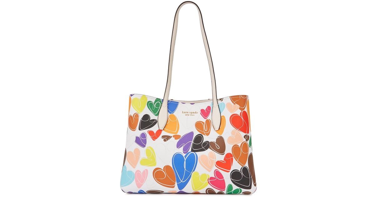 Kate Spade All Day Large Heart-print Tote | Lyst Kate Spade All Day Large Heart-print Tote | Lyst