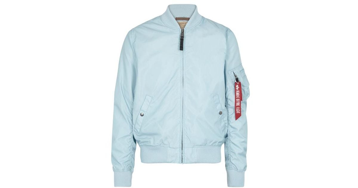 baby blue bomber jacket